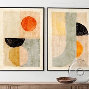 Canvas prints (2) not framed